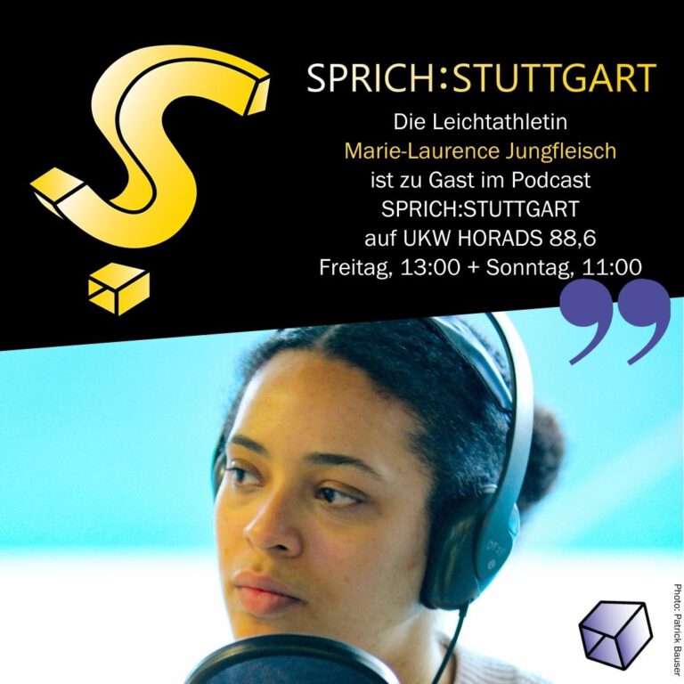 Marie-Laurence Jungfleisch bei SPRICH:STUTTGART