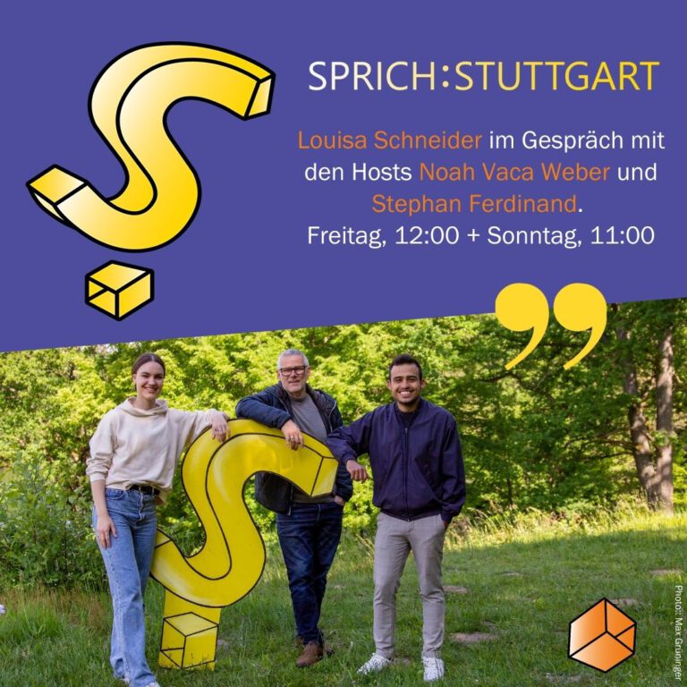 Louisa Schneider bei SPRICH:STUTTGART