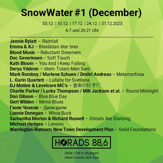 Golden Mixtape Doodle #13 | SnowWater #1 (December)