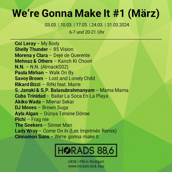 GOLDEN MIXTAPE DOODLE #16 | WE’RE GONNA MAKE IT #1 (MÄRZ)